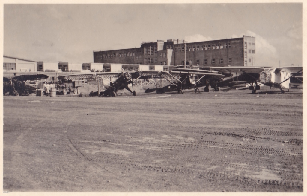 Lotnisko w Krośnie, 1939, źródło: www.fotopolska.eu